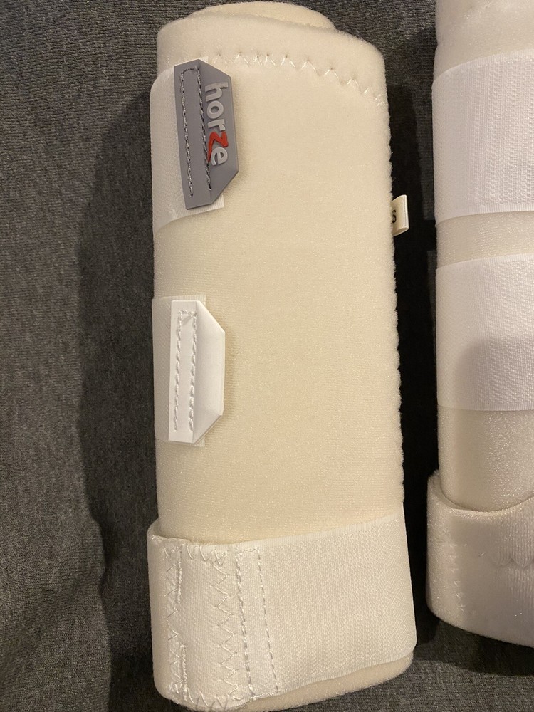 HORZE Pro-Soft Front Boots 19302-WH-S Small White