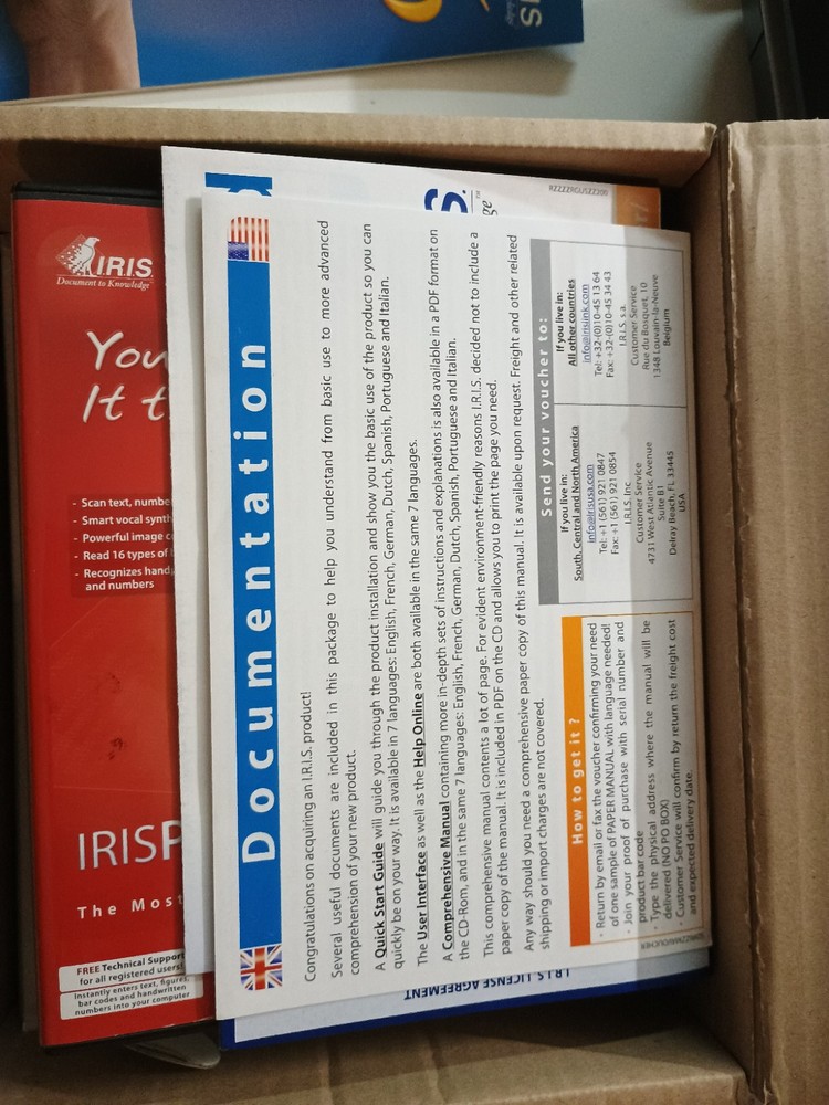 Iris Pen Executive 6 Handheld Text, Handwriting, Barcode Scanner Pen