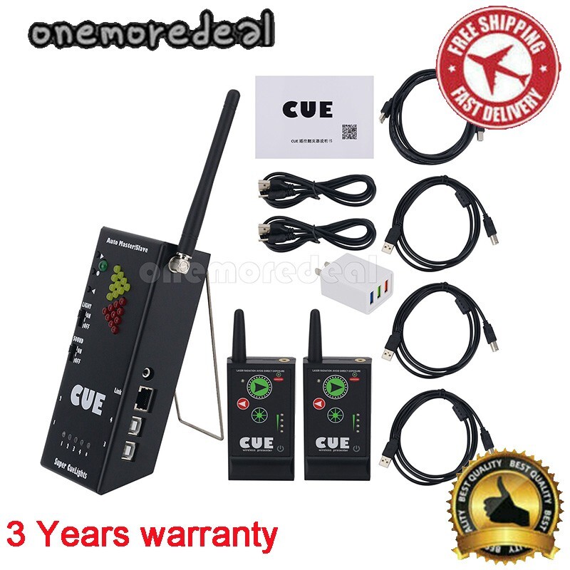 Super Cuelight Presenter Remote 1 Receiver+2 Transmitters for PowerPoint Present