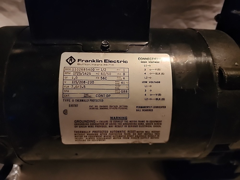 Alcatel M2008A Vacuum Pump