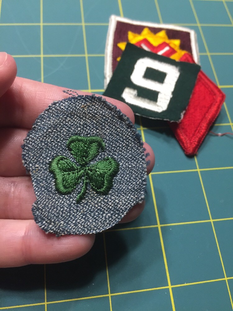 4 Vintage Scout Patches