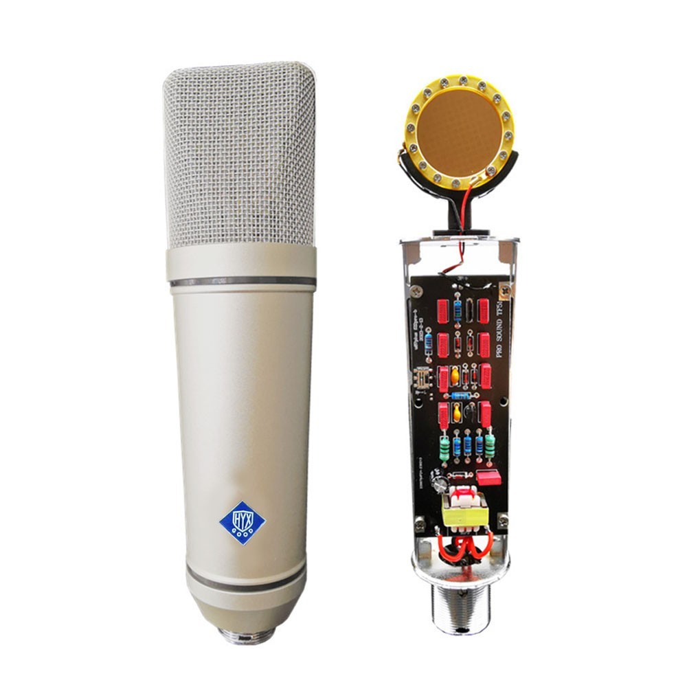 New U87 condenser microphone, 34MM large diaphragm microphone set