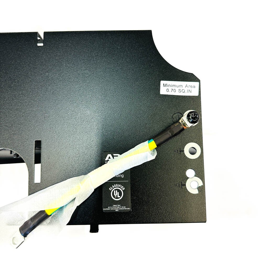 APC AR8560 NetShelter Cable Management Cable Trough 600mm Open Bottom, Black