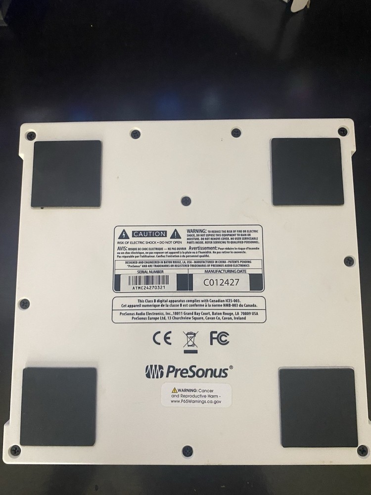 PreSonus ATOM Pad Controller, 16 Velocity Sensitive Backlit Pads, USB, Digital