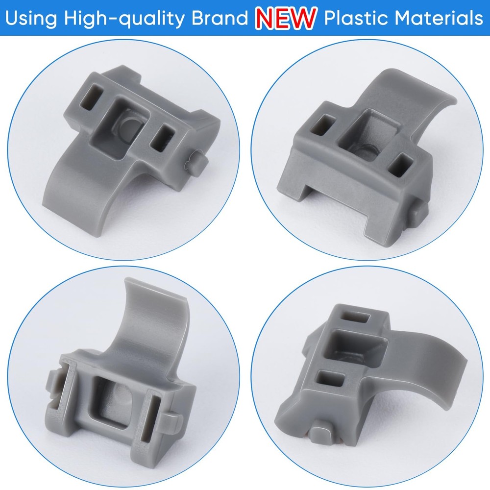 55pcs Door Hinge shims Cabinet Restrictor Clips, 86 Degree Angle Restriction ...