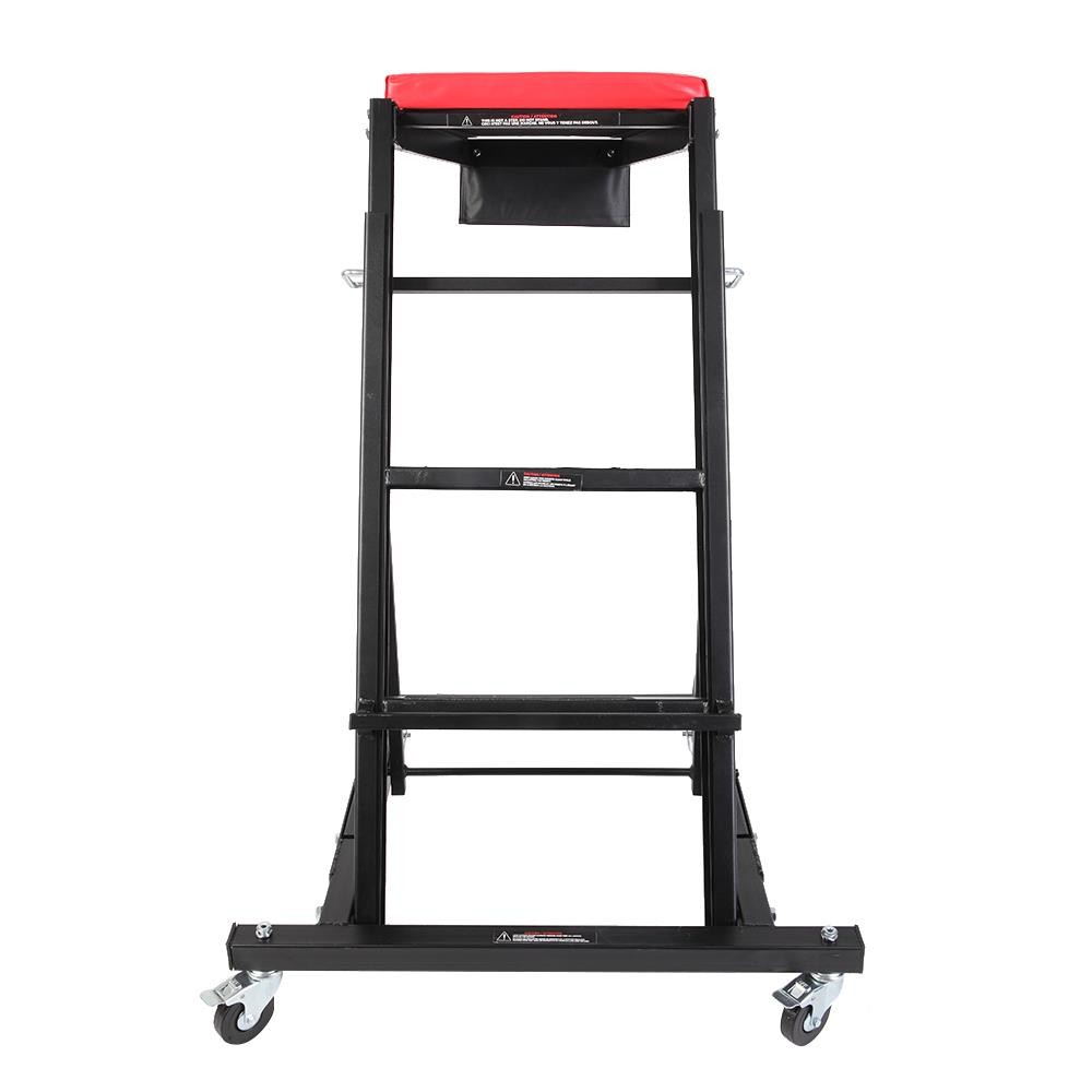 Engine Access Foldable Creeper With Adjustable Height & Padded Deck