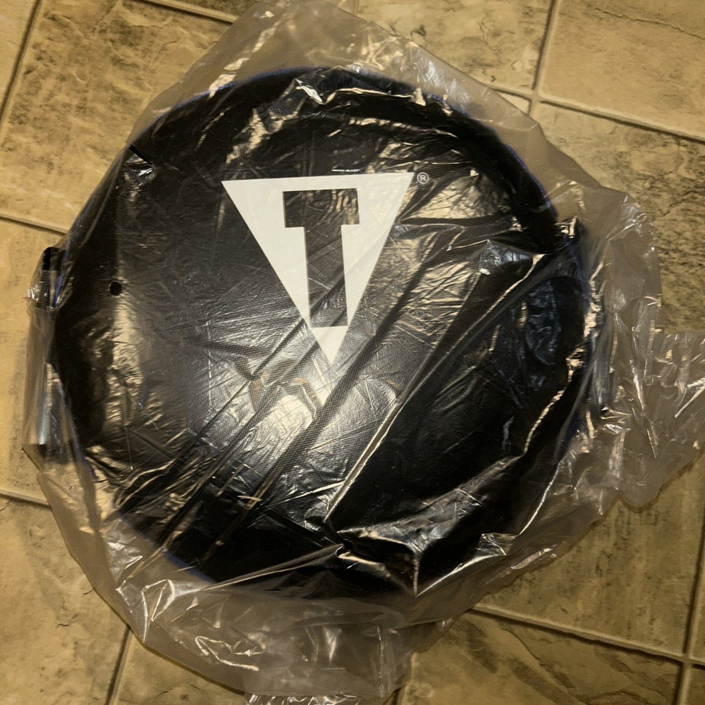 Title Boxing Classic Round Punch Shield V2 - Blue/Black, Thick, Very Strong!