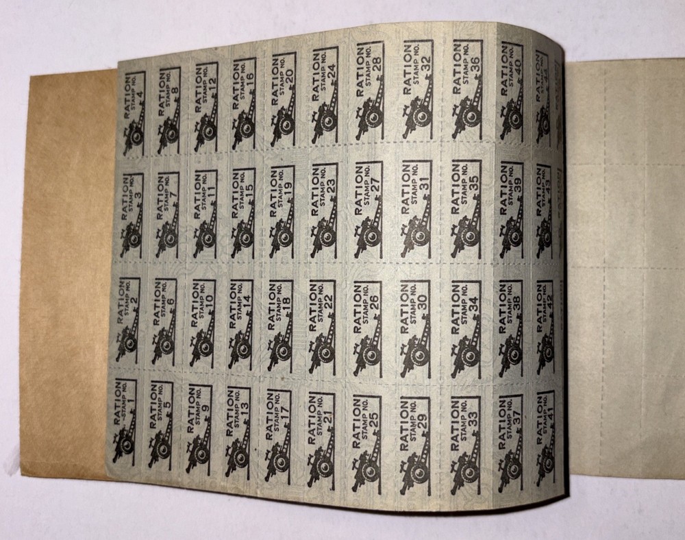 WW2 Ration Book Lot (14) Total Most Partially Used
