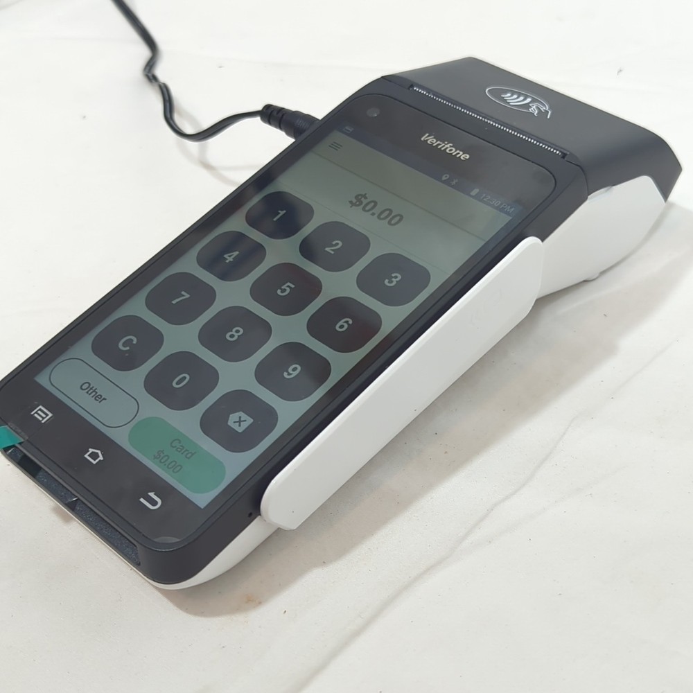 Verifone T650p Android POS Terminal ■ Unlocked Launcher ■ Printer Tested ■ CLEAN