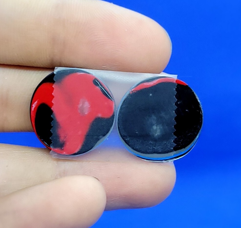 JEEP WRANGLER FORDITE PAIR CABOCHON