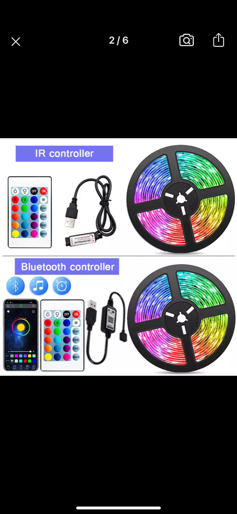 Led light with bluetooth function