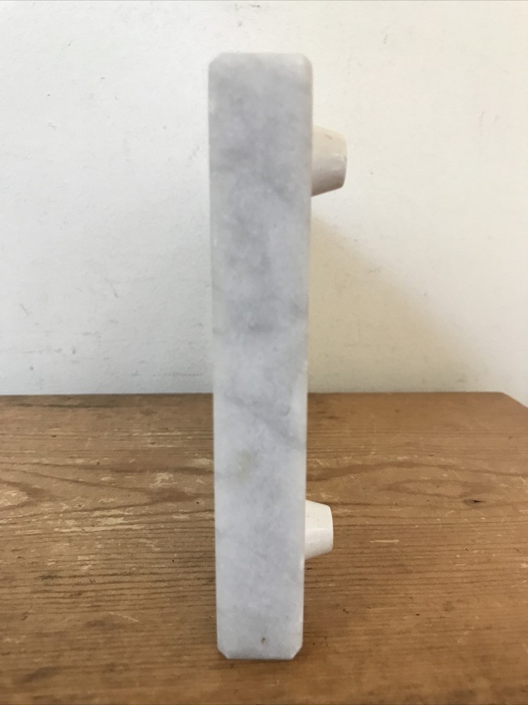 Solid Carrara White Marble Stone Replacement Cheese Slicer Cutting Board 8x5.25