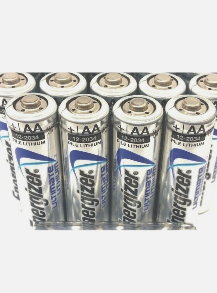 Energizer Ultimate Lithium AA Batteries - 24 Count (Exp: 12/2049)