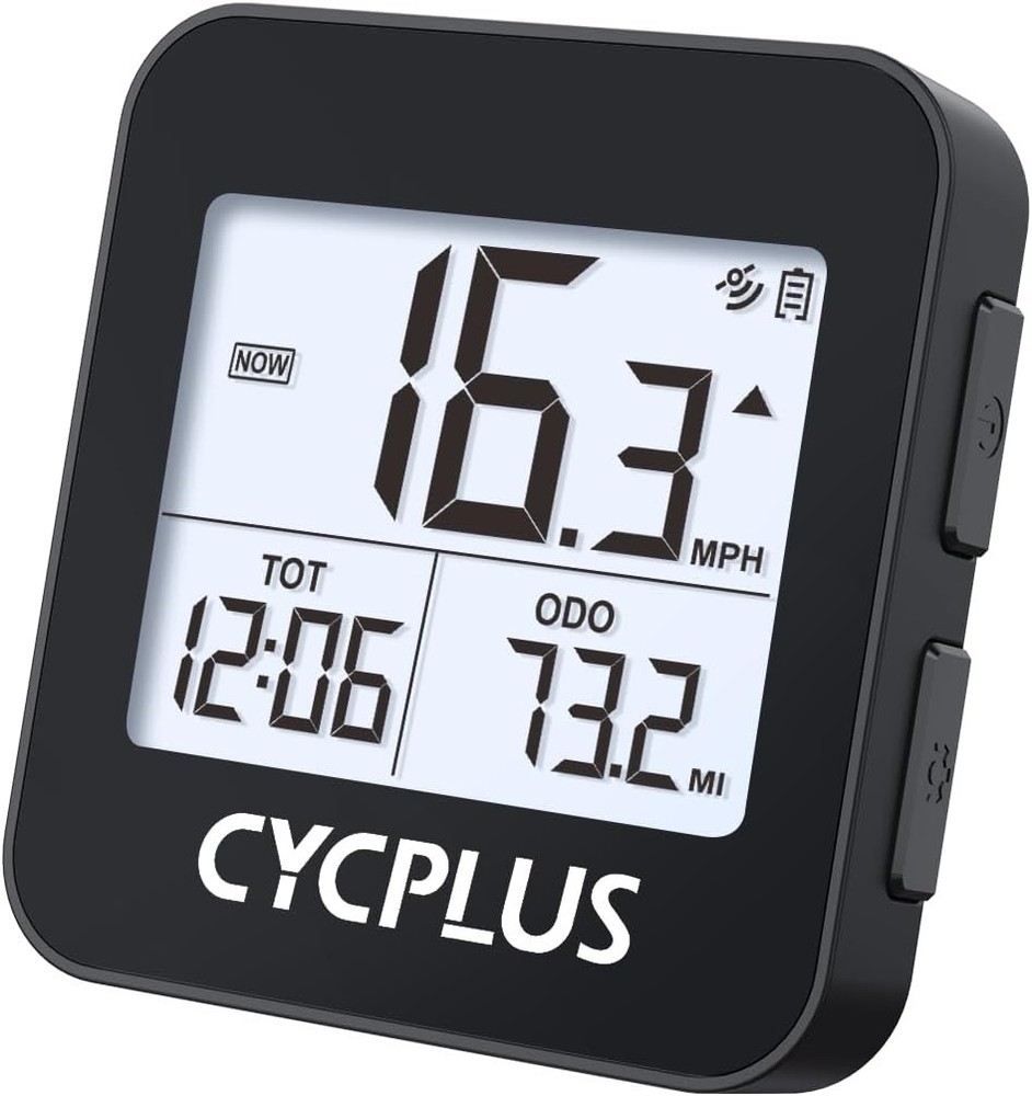 Compact Waterproof Bicycle Speedometer with Automatic Backlight & Easy Interface