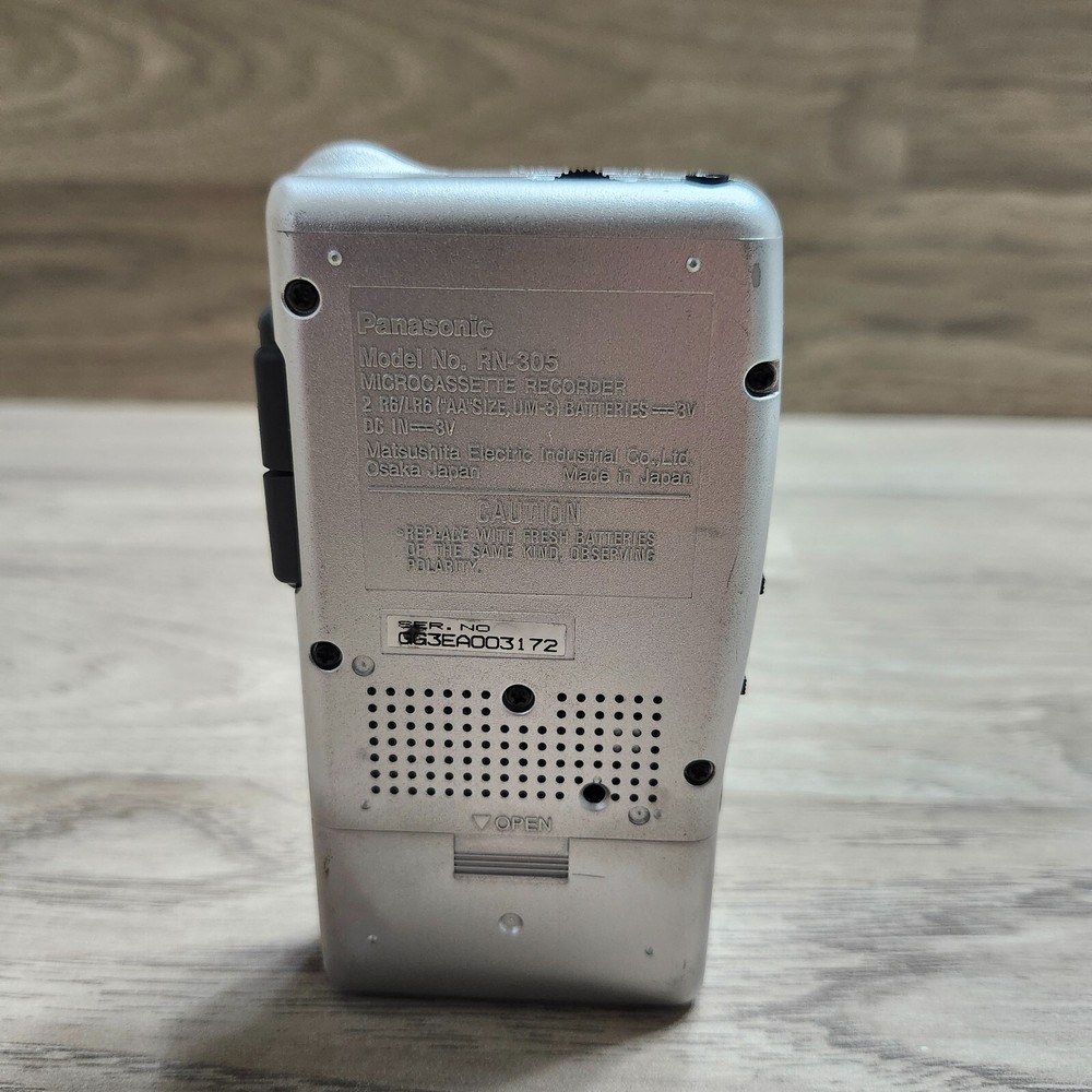 Panasonic RN-305 Handheld Cassette Voice Recorder