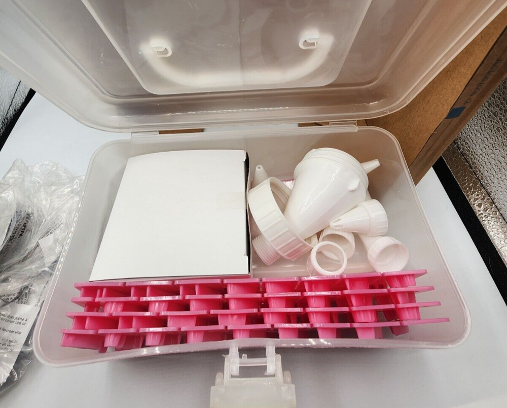 NIB 2011 Avon 100 Piece Cake Decorating Letter Press Set