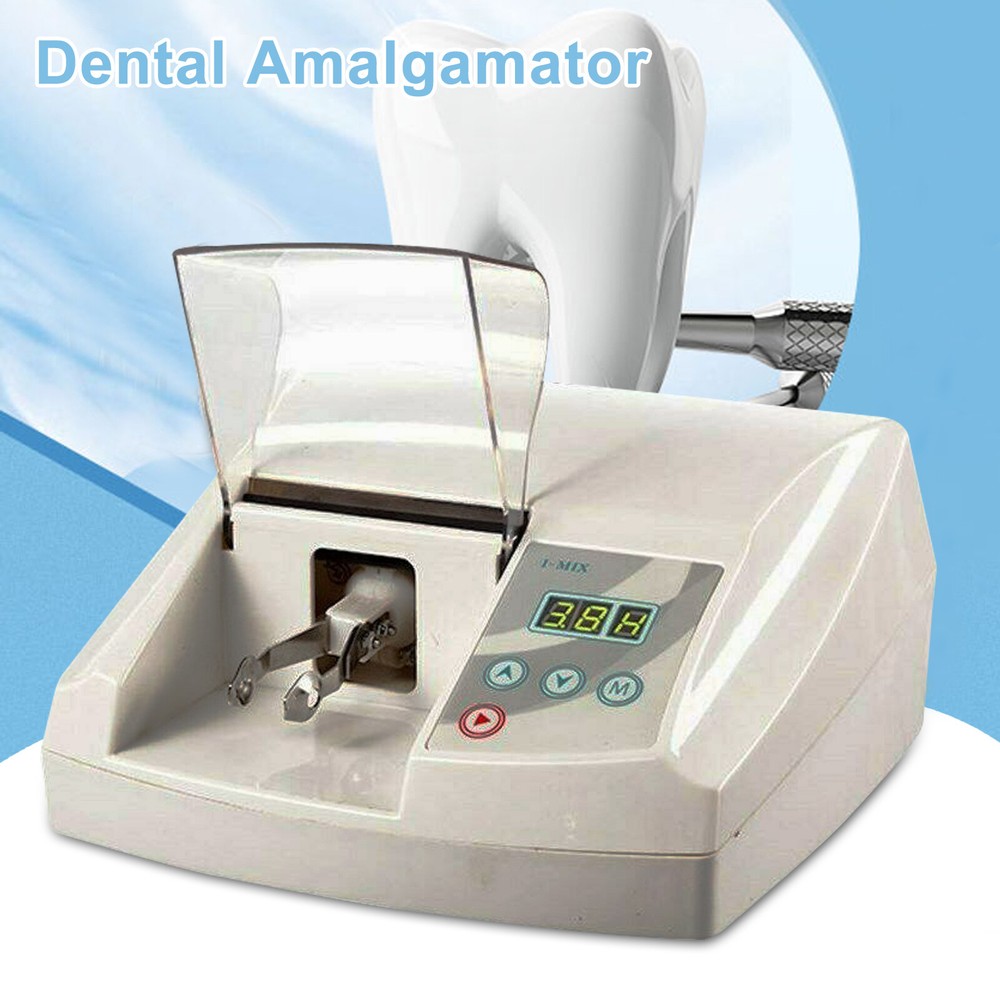 Dental Digital Amalgamator Amalgam Capsule Mixer 2 Adjustable Speed Modes 35W