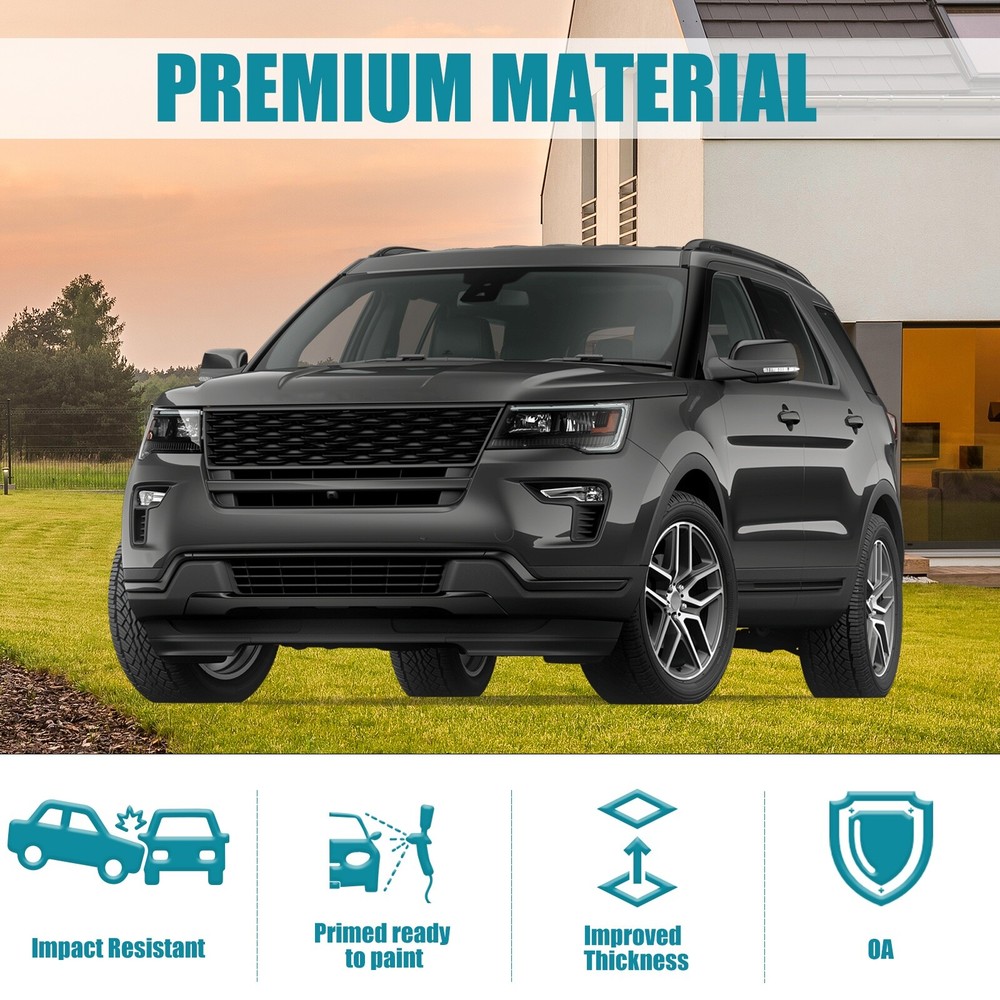 Primed Front Lower Bumper Cover For 2018-2019 Ford Explorer FO1015127