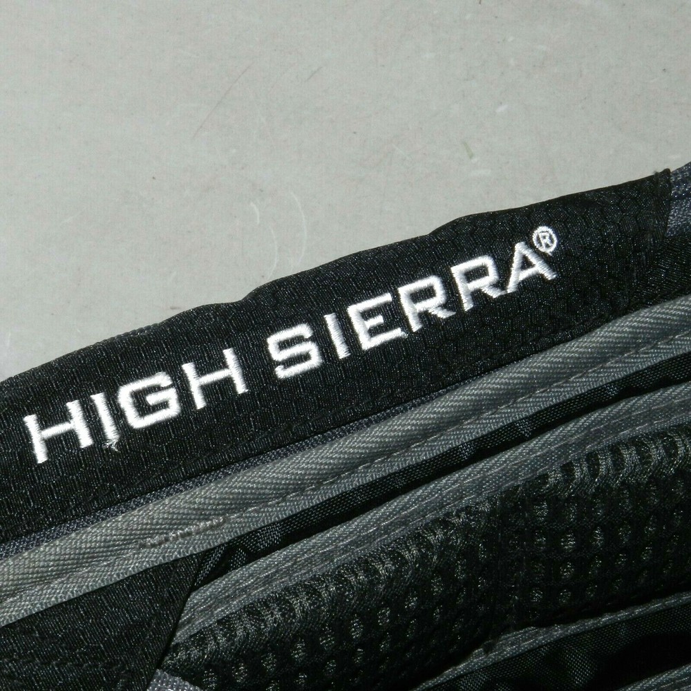 High Sierra Slim Hydration Multi Pocket Hiking Backpack Air Flow Cooled Back