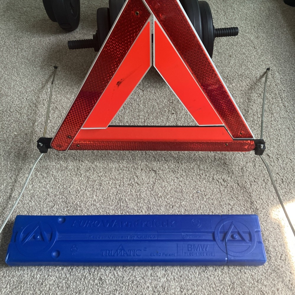 BMW Hazard Warning Sign