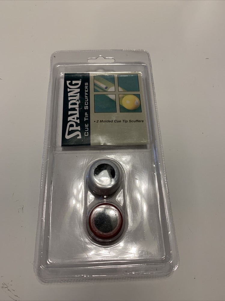 Spalding cue tip scufferd