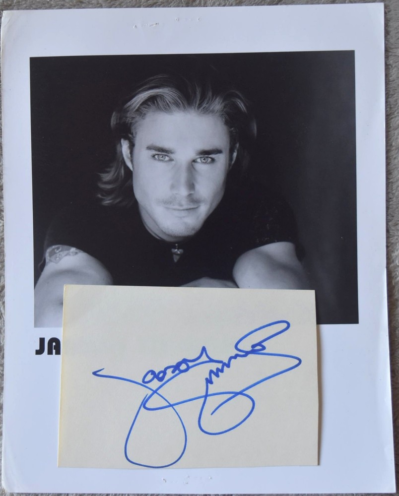 Jaason Simmons Hand Signed Card