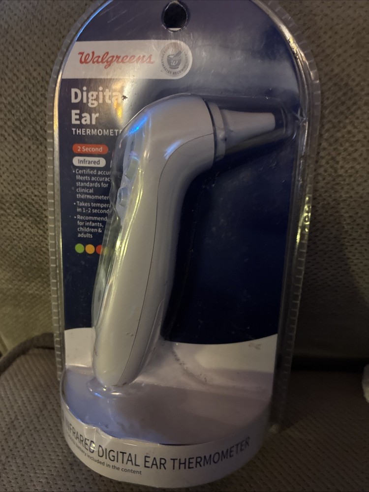 New Walgreens Ear Digital Thermometer Memory Infants