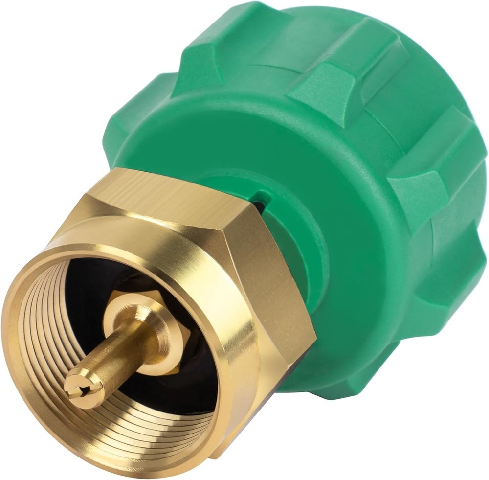Fill 1 Pound Bottles from 20lb Tank, Easy to Use, Solid Brass