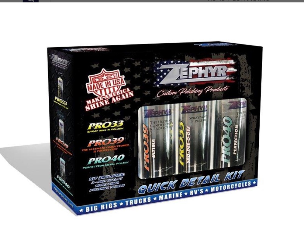 Zephyr Quick Detail Kit