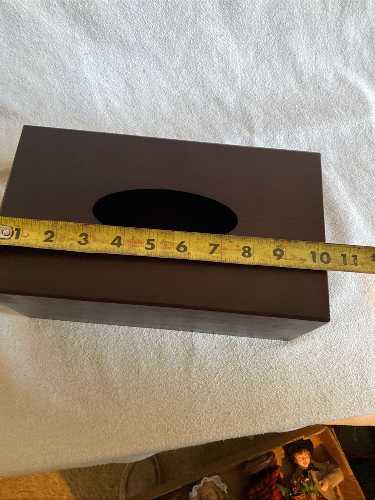 Wood Cherry Stain Tissue box
