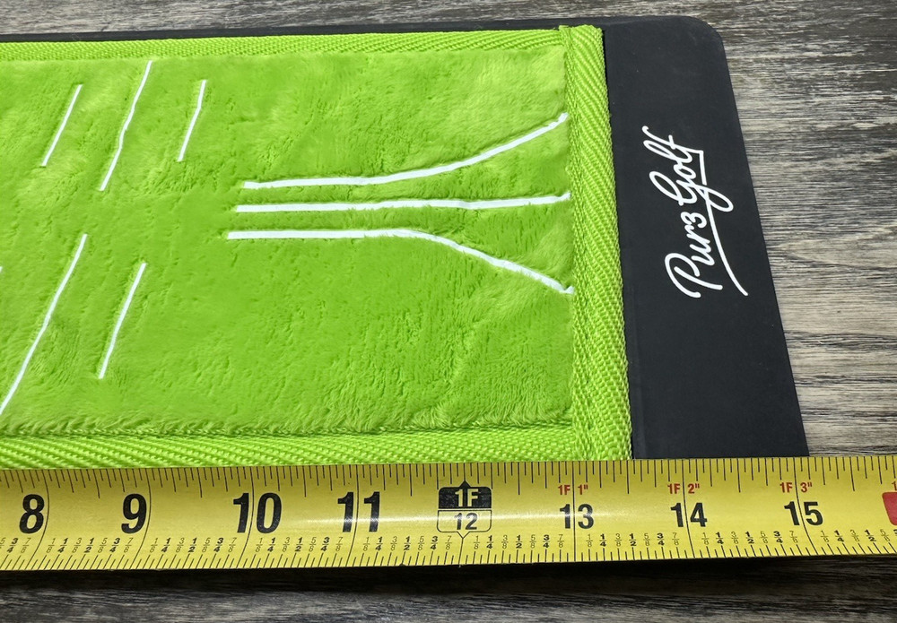 Golf Swing Path Training Mat 15" X 8" - Pur3 Golf - Thick Quality Excellent
