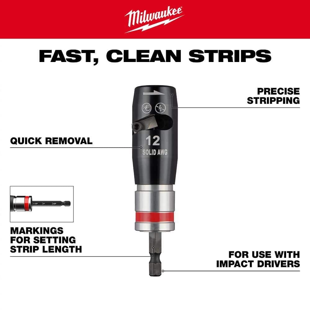 Milwaukee Solid Wire Stripper Set (2-Pieces)