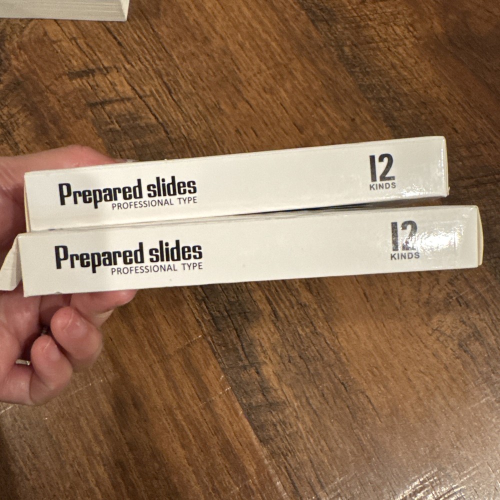 Prepared Slides Professional Type 12 Kinds