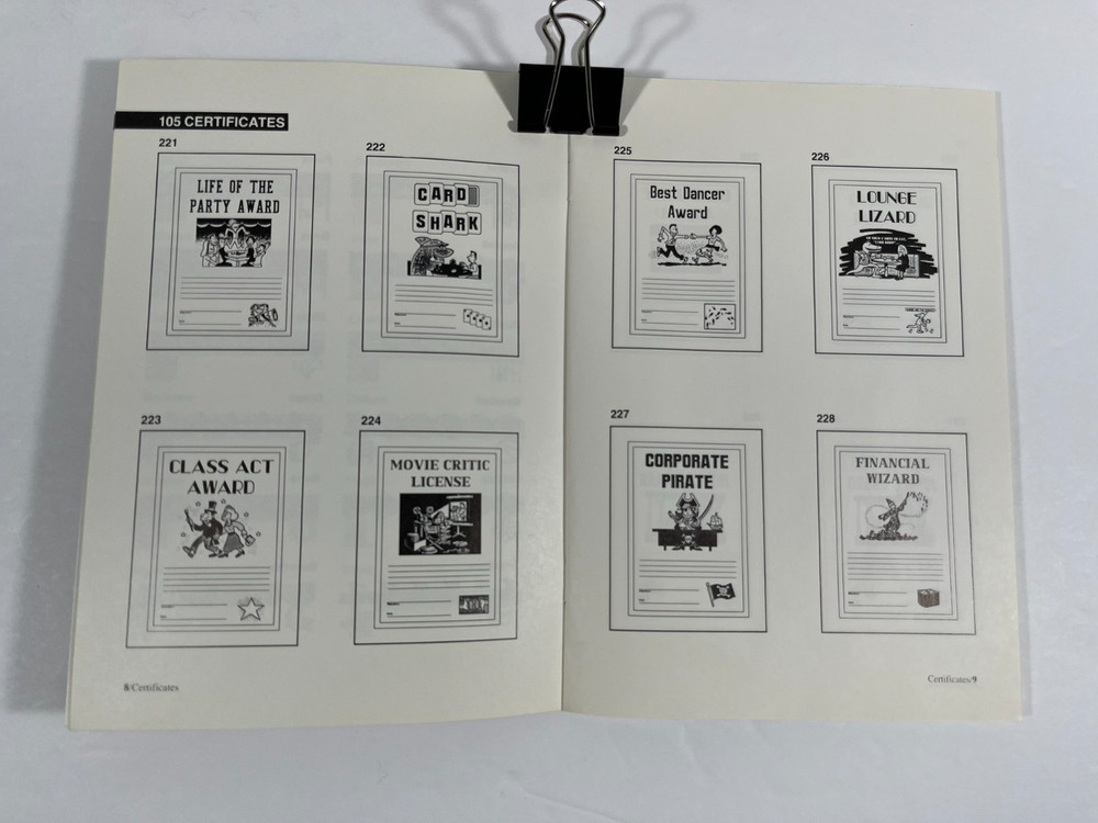 Springboard Certificate Maker/Certificate Library Software for Apple II 5.25"