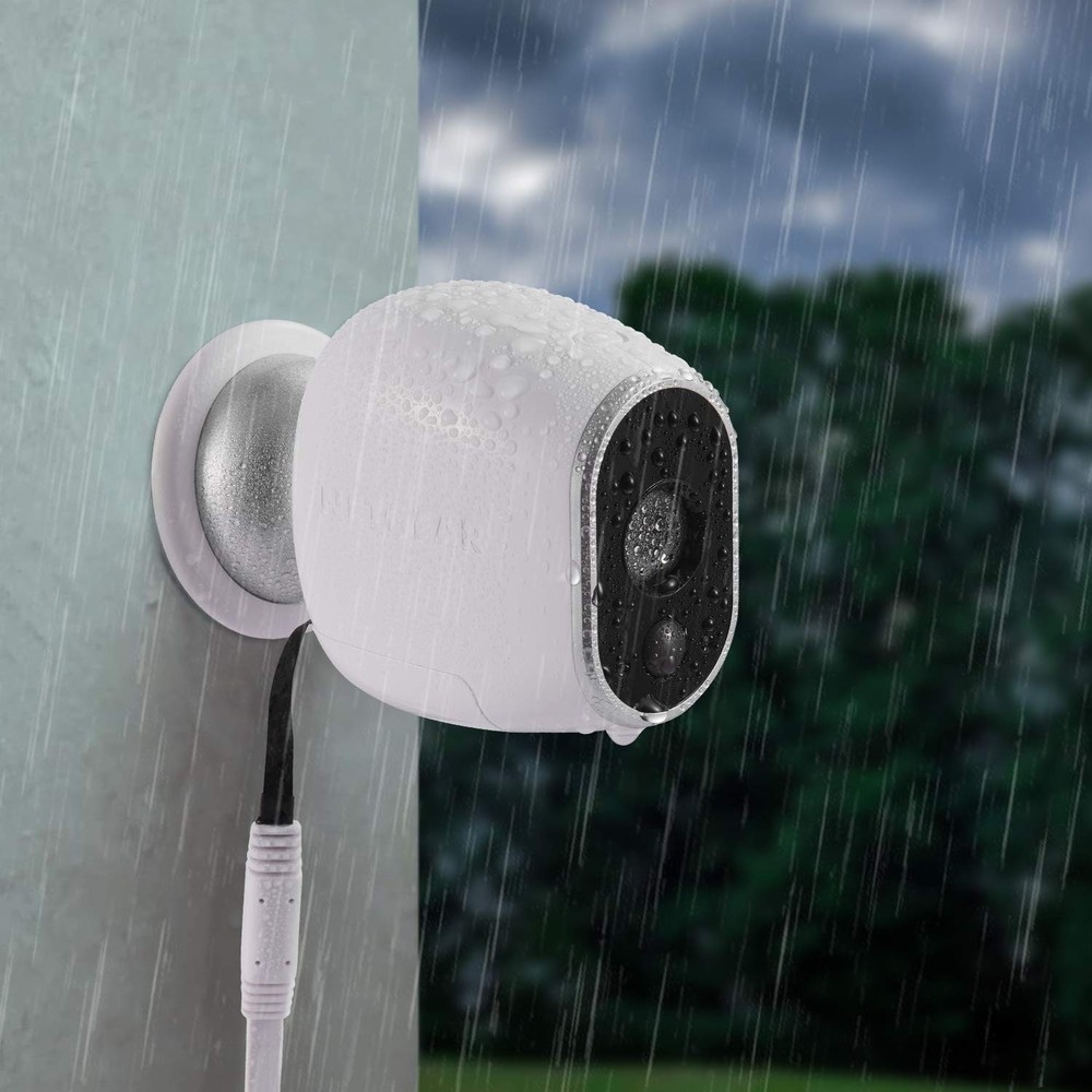 2Pack Power Adapter Compatible with Arlo (Replace CR123A), 25ft, White