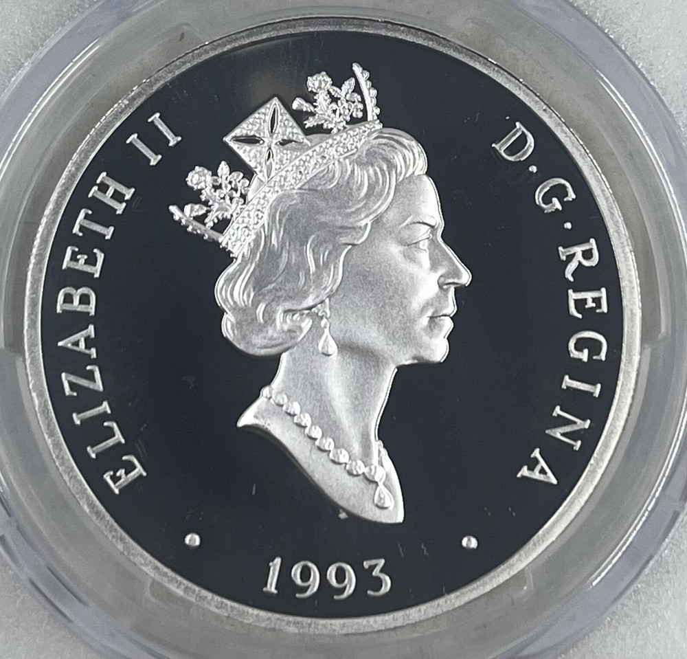 1993 $20 PCGS PR70DCAM Canada Lockhead