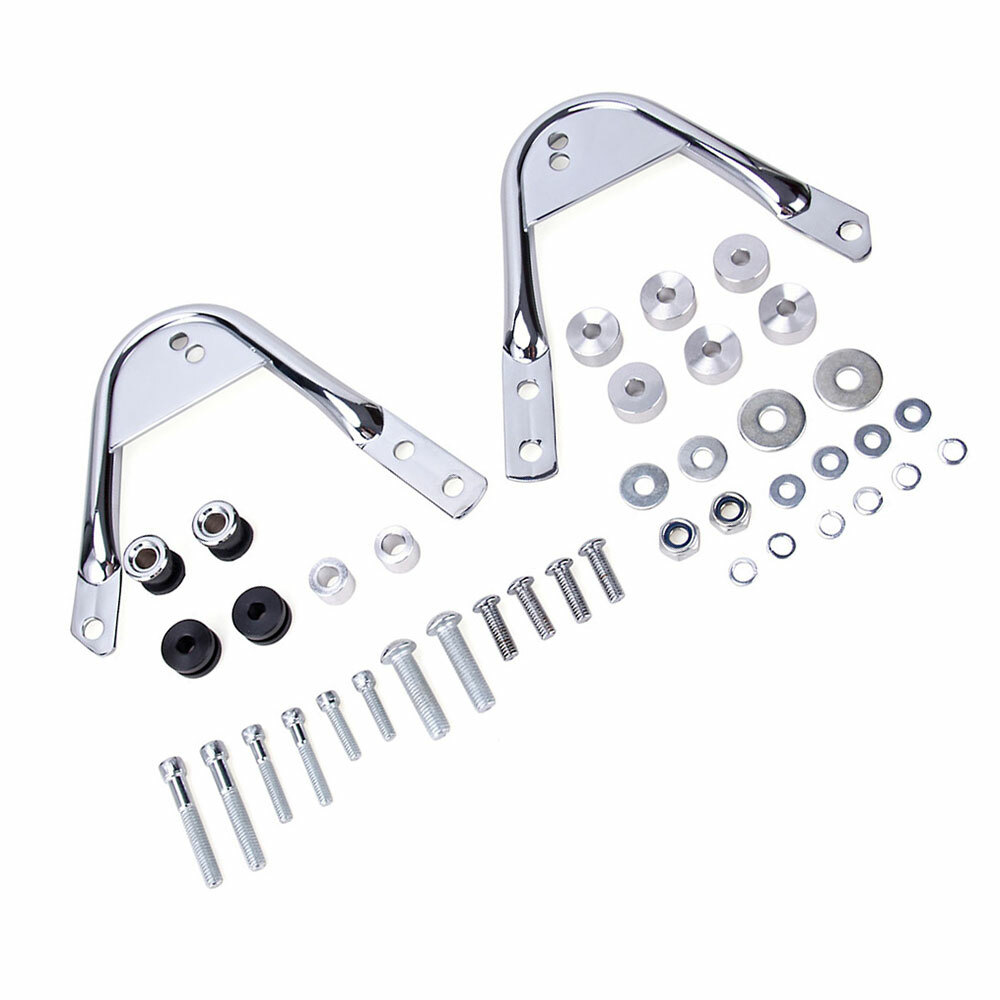 Quick Release Two-up Tour Pack Rack Mount + Docking Kit For Harley Touring 97-08