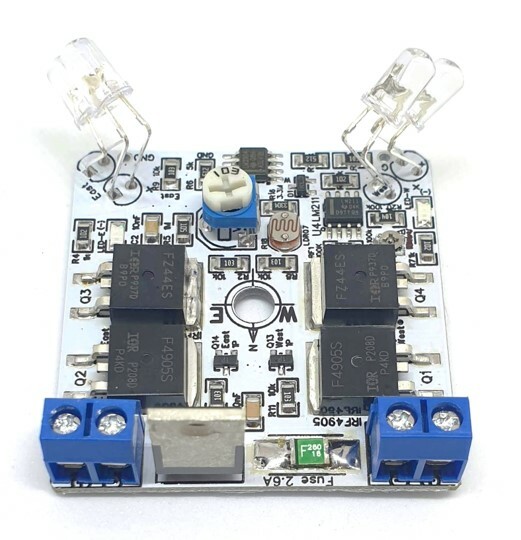 MKIII 12V DIY Single Axis PV Panel Sun Tracking Analog Control Board + Enclosure