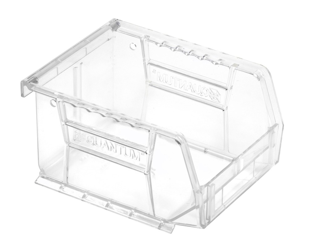 Hudson Exchange 5-1/2" x 4" x 3" Plastic Stackable Storage Bin and Hanging Co...