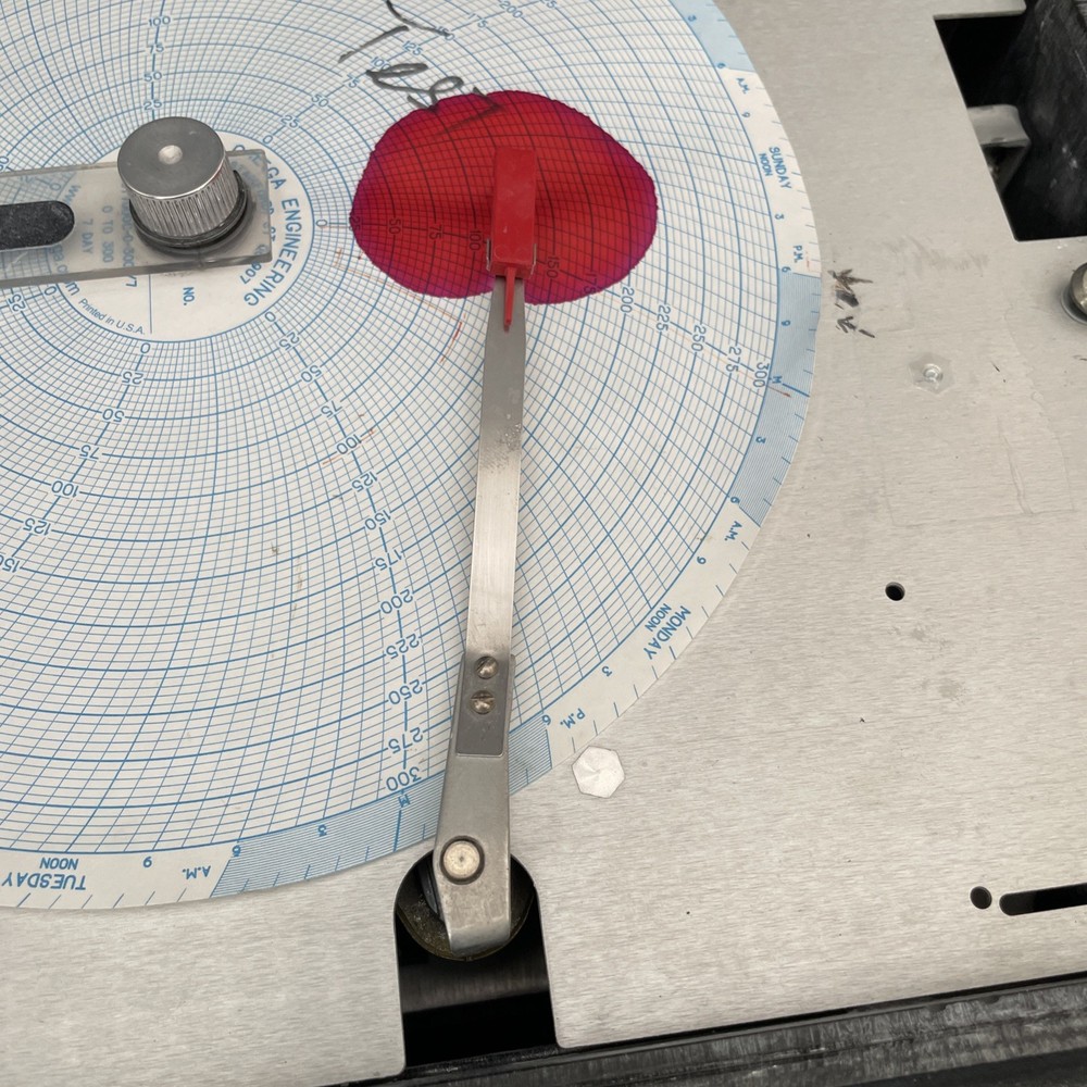 Omega Engineering CT7100 Chart Recorder Used