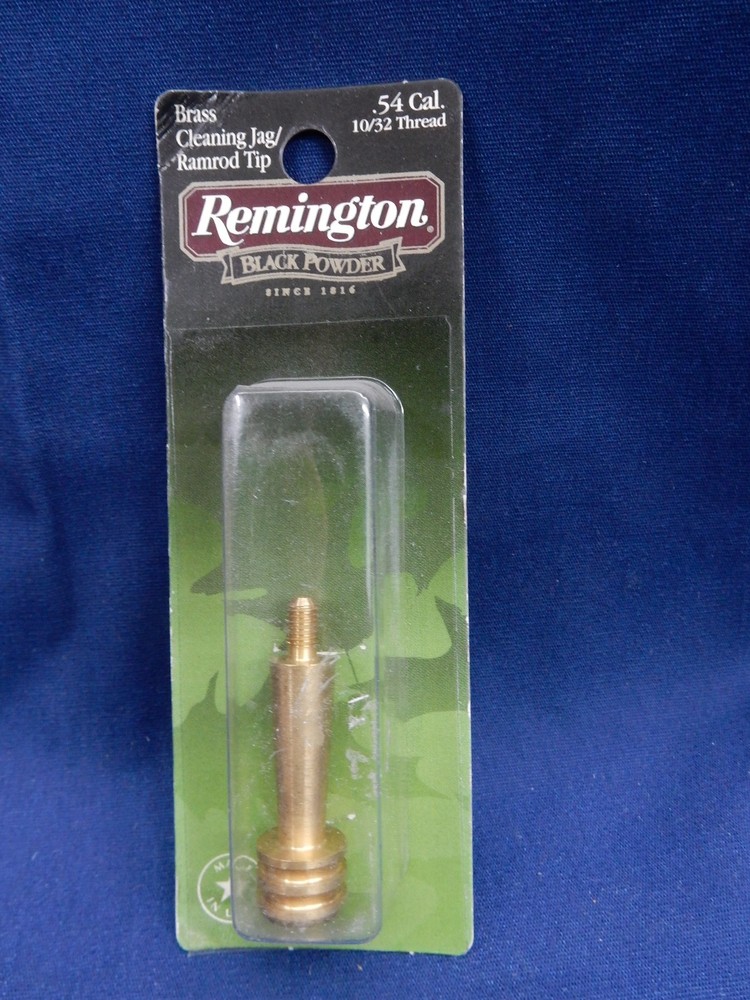 Remington 54 Cal Brass Loading & Cleaning Jag 3/8" 10-32 Percussion Muzzleloader