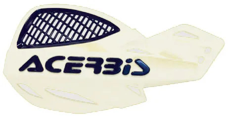 Acerbis White Vented Uniko Handguard Pair Beta RS 400 11-14