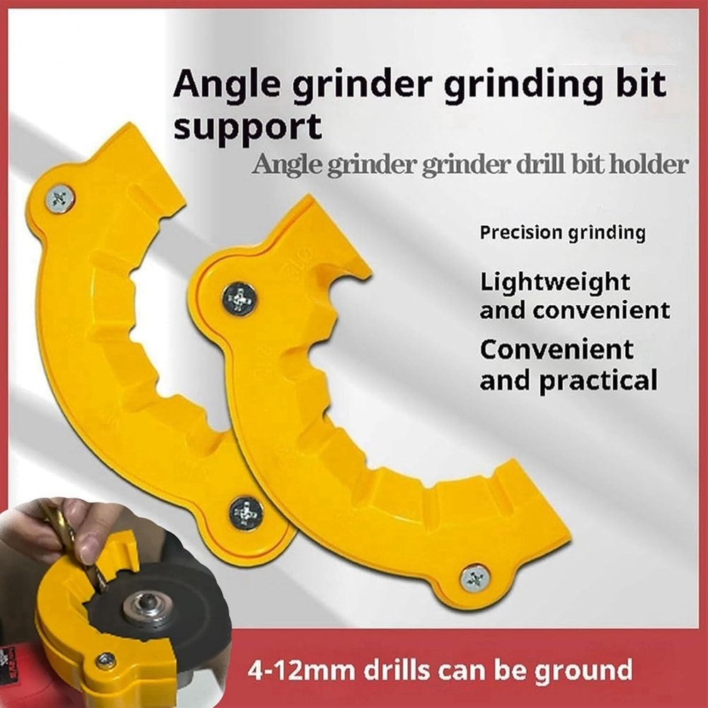 Drill Bit Sharpener for Angle Grinder, Multipurpose Sharpening Tool for5537