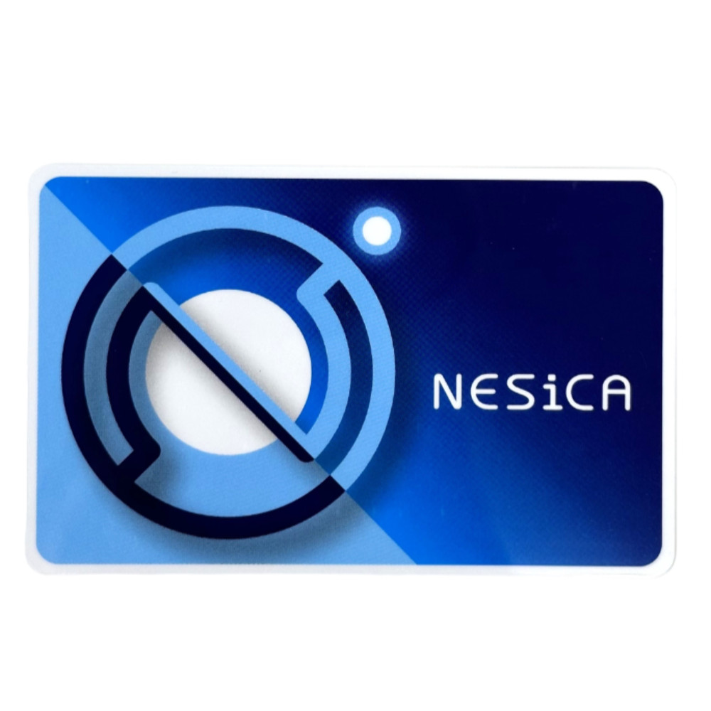 NESiCA - Classic Version - Blue Arcade Game Card