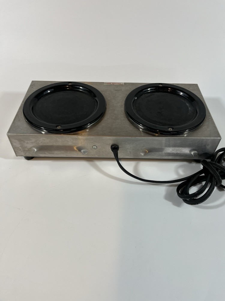 Vaculator LCPW-2 Double Coffee Pot Burner TESTED
