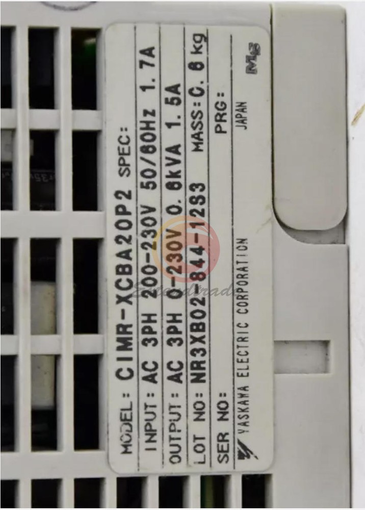ONE Used Yaskawa CIMR-XCBA20P2