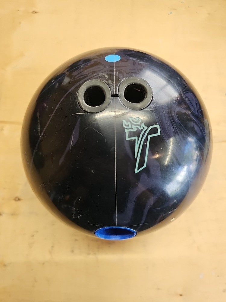 Track PROOF SOLID Bowling Ball 15 Lb Pound Drilled