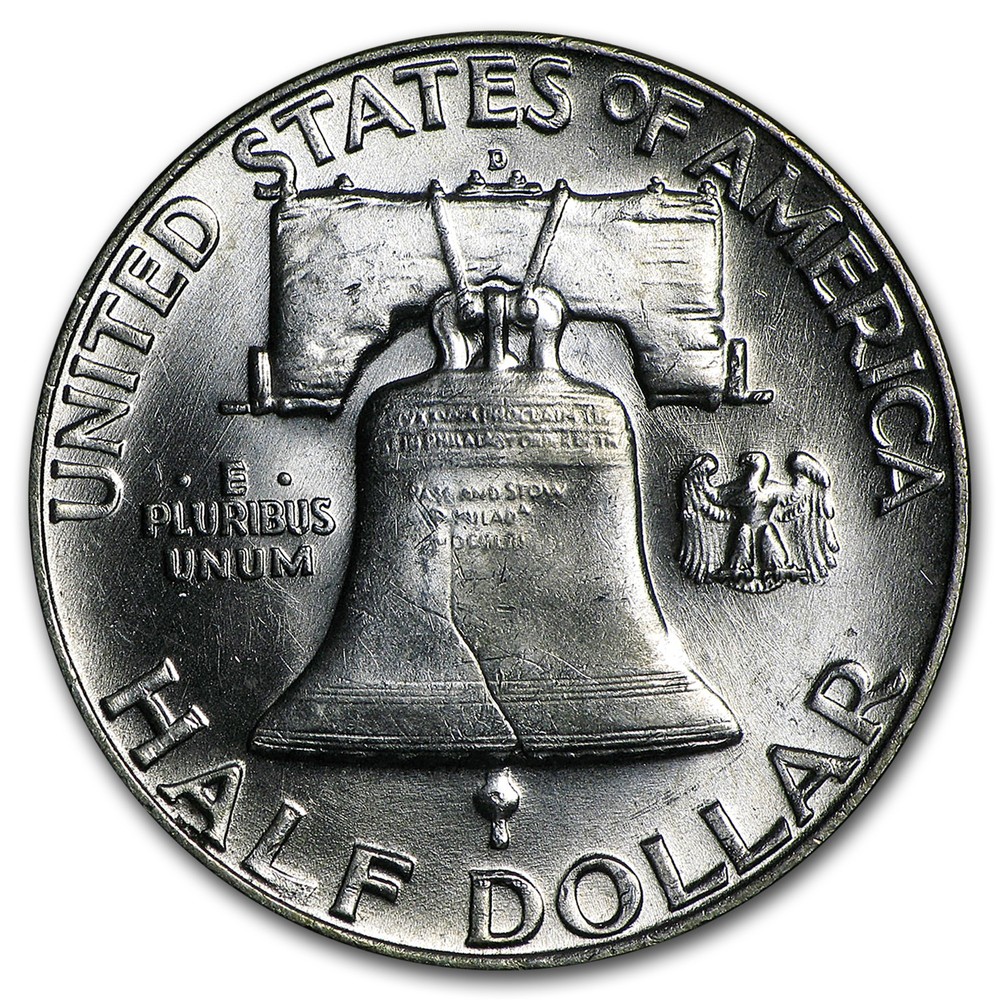 1952-D Franklin Half Dollar BU