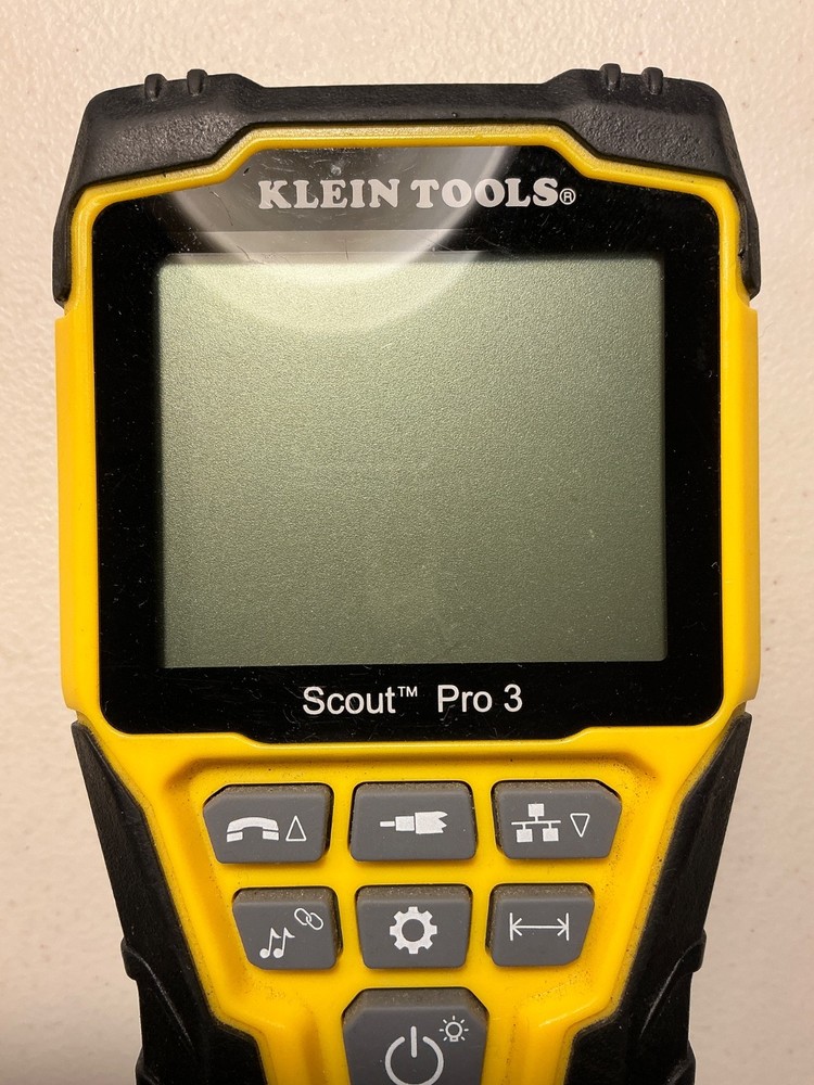 Klien Tools Scout Pro 3. No Box. Used Network Testing Tool