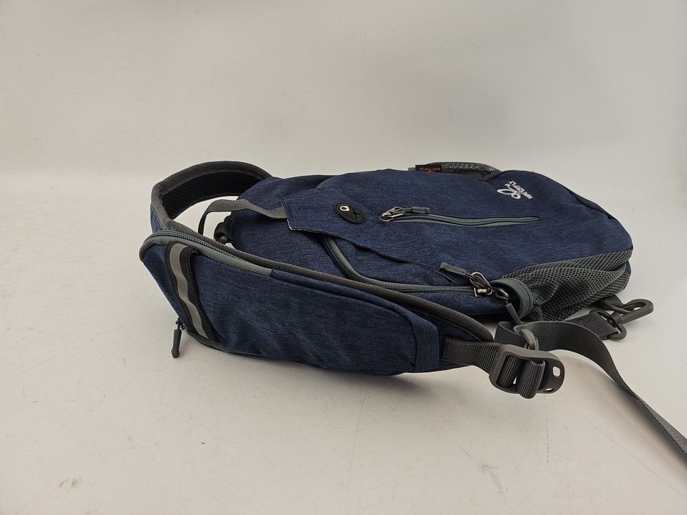 Waterfly Sling Bag Backpack Blue NWT